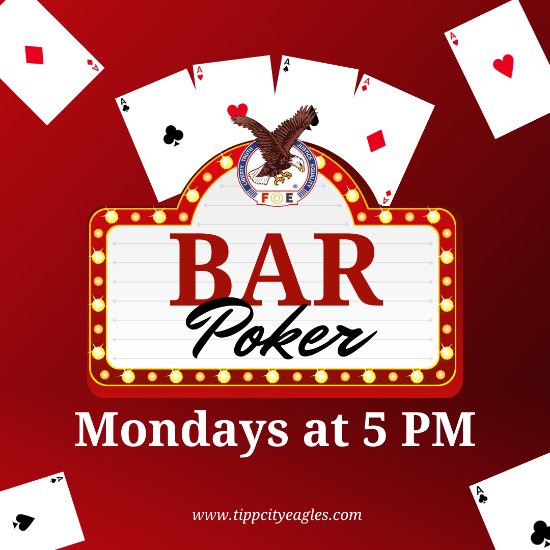 Monday Bar Poker at the Eagles